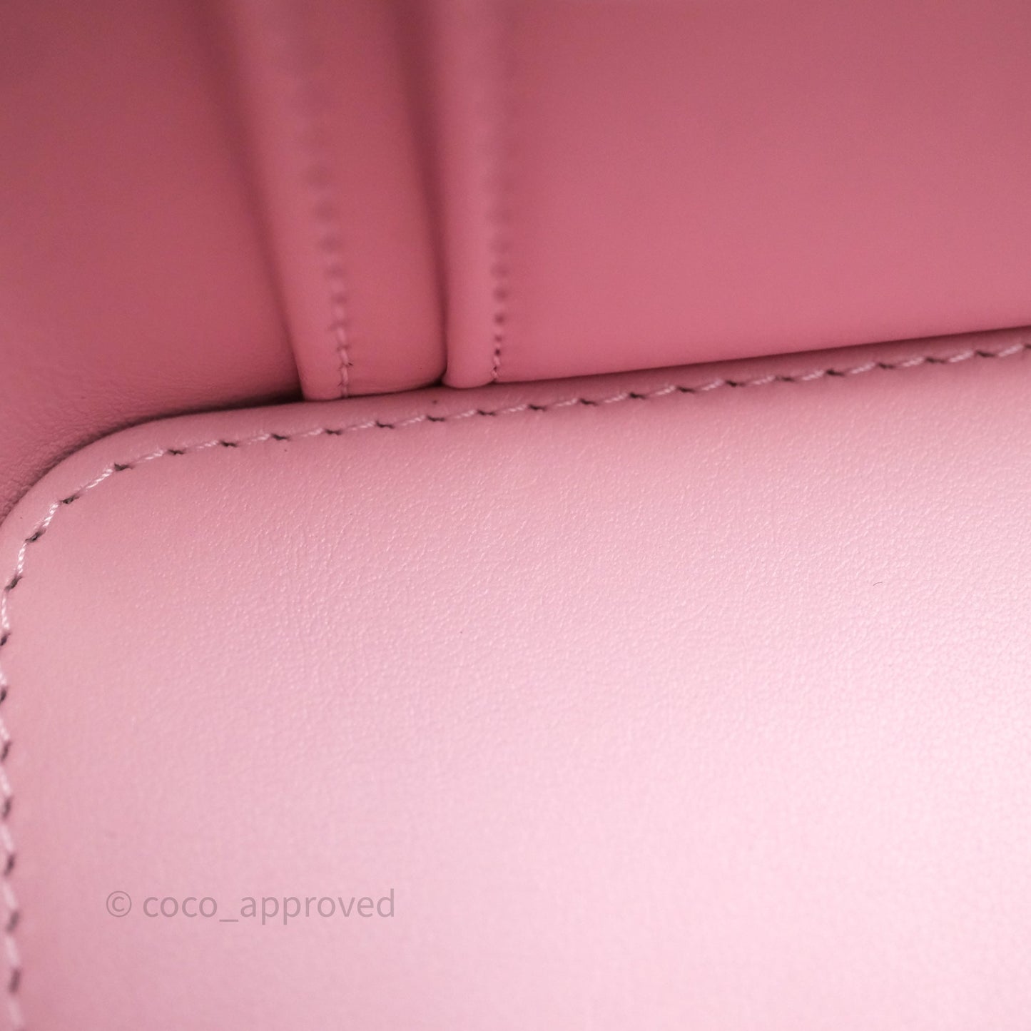 Chanel Vanity with Multicolor Resin Chain Pink Lambskin Aged Gold Hardware