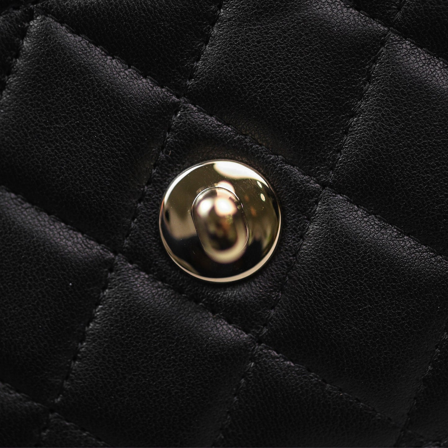 Chanel Trendy CC WOC Wallet on Chain Black Lambskin Gold Hardware