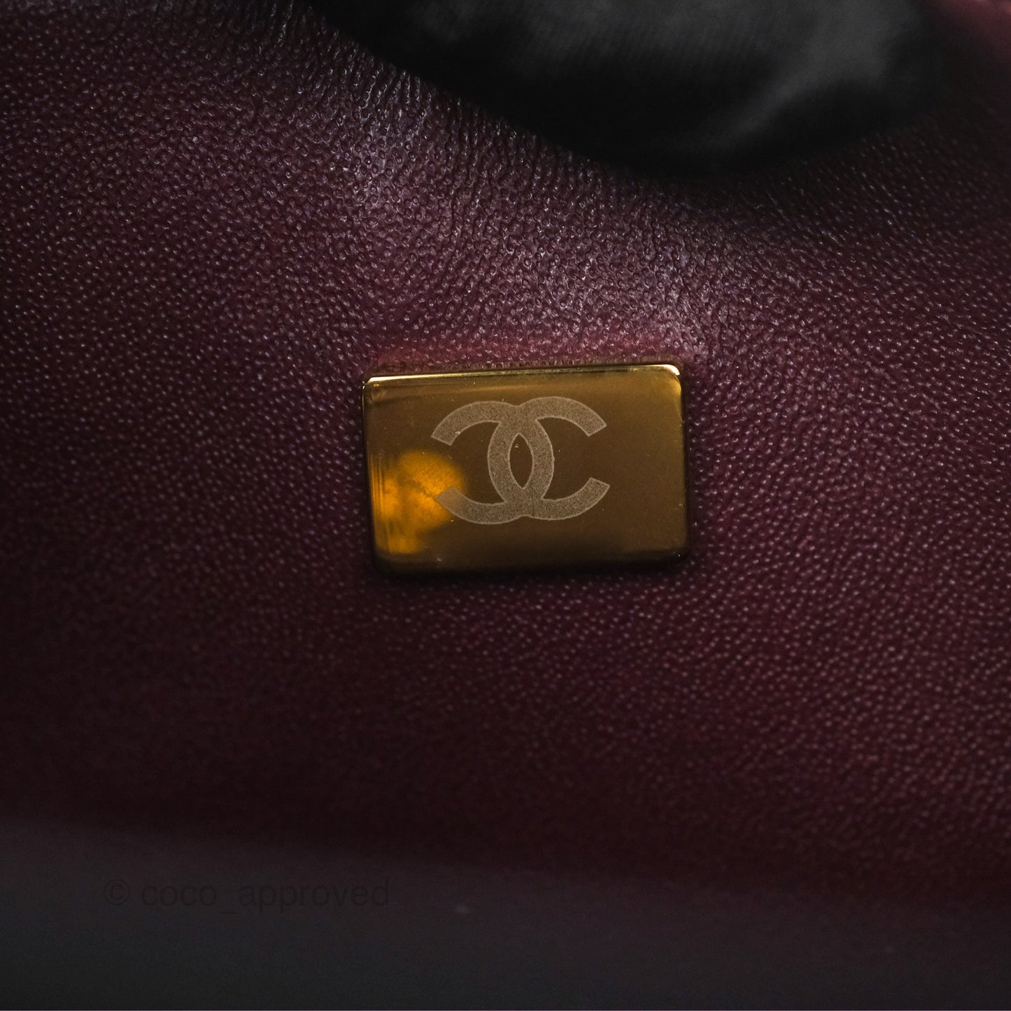 Chanel Small S/M Classic Flap Black Lambskin Gold Hardware