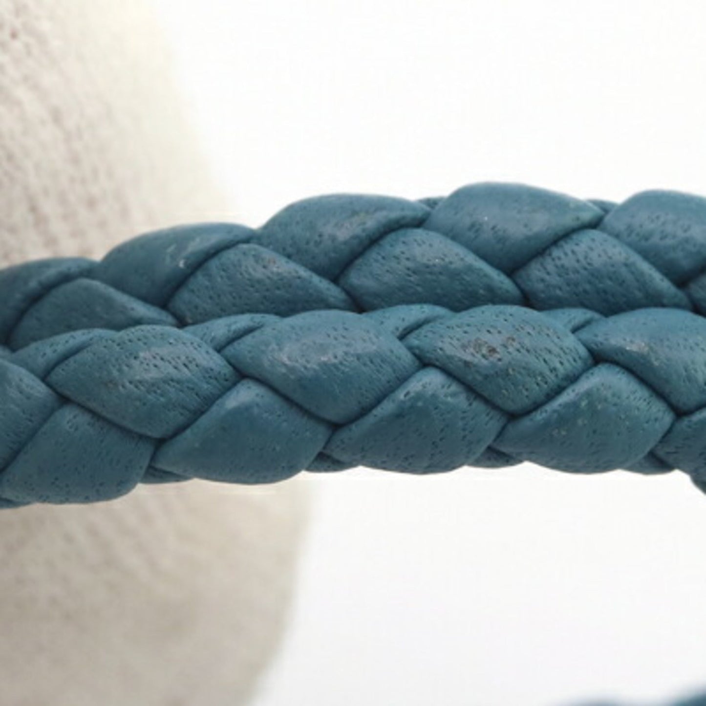 Luxury Bottega Veneta blue  Leather Charm Bracelet ()