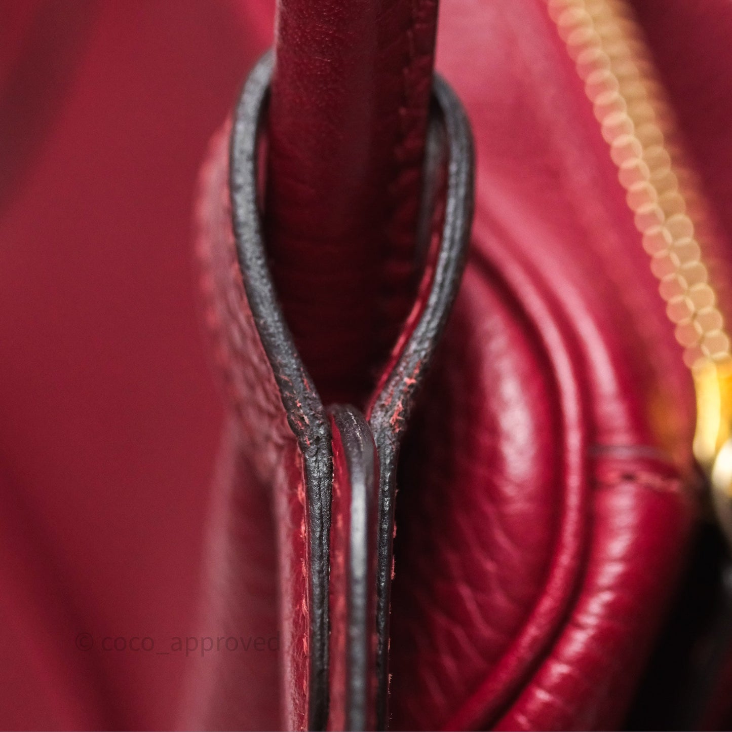 Hermès Lindy 30 Rouge Grenat K1 Clemence Gold Hardware