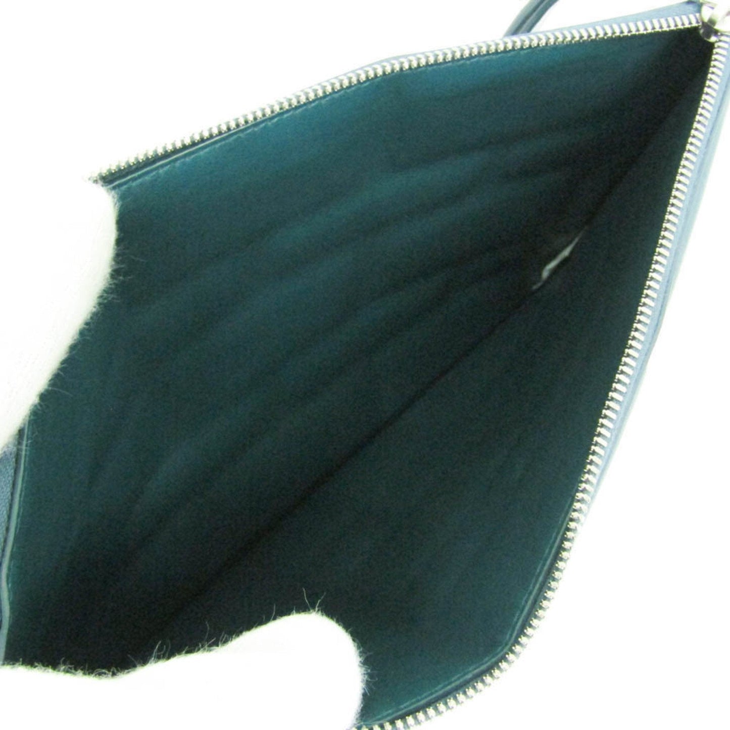 Luxury Bottega Veneta Bloc Leather Clutch Bag ()