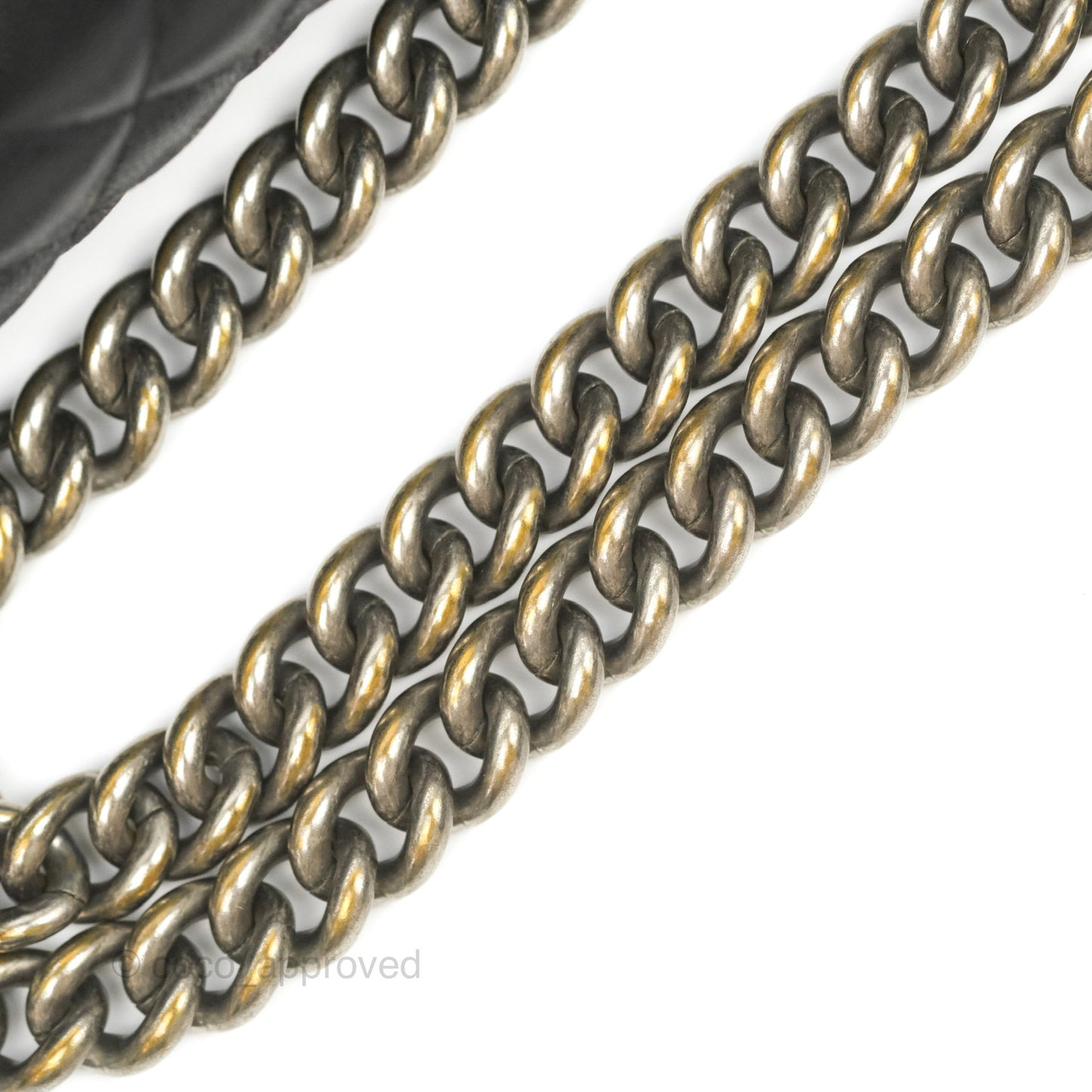 Chanel Quilted New Medium Boy Black Caviar Ruthenium Hardware