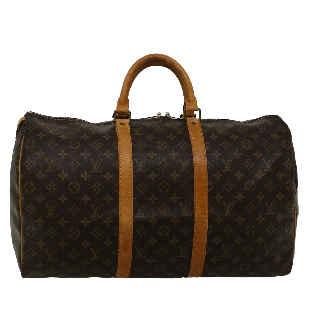 LOUIS VUITTON Monogram Keepall 50 Boston Bag M41426 LV 57706