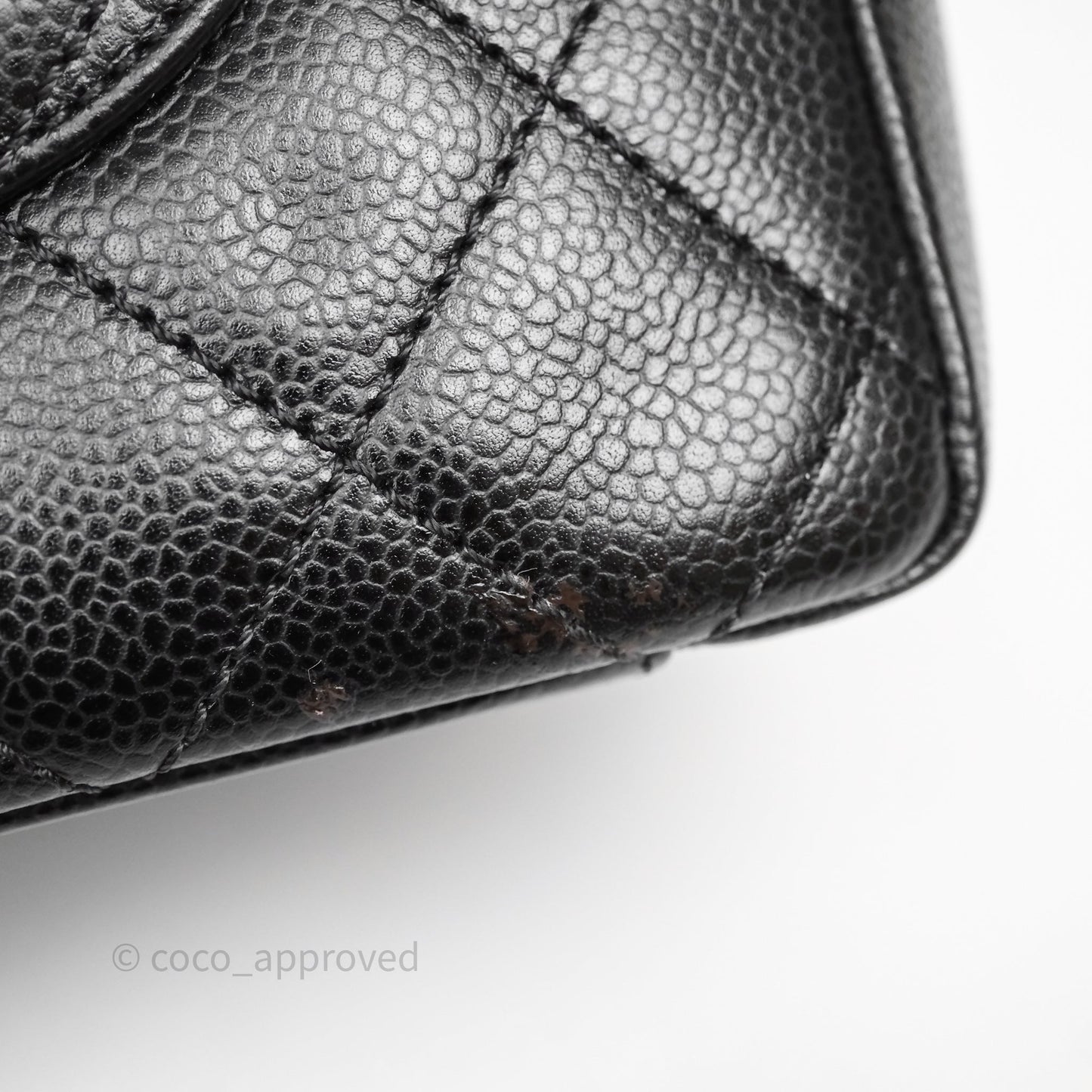 Chanel GST Black Caviar Gold Hardware