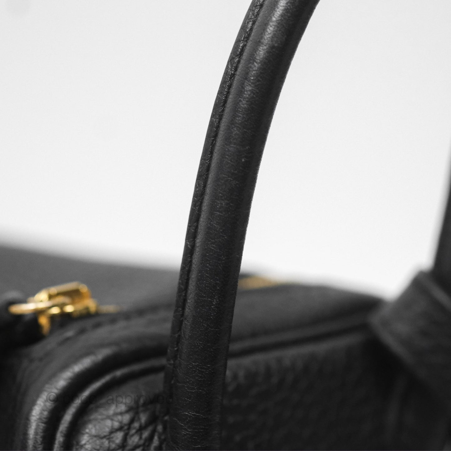 Hermès Mini Lindy 20 Noir 89 Clemence Gold Hardware