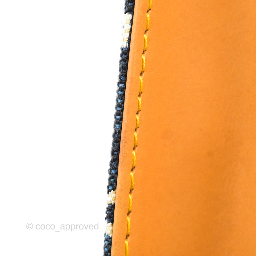 Louis Vuitton Petit Sac Plat Bag Denim Since 1854