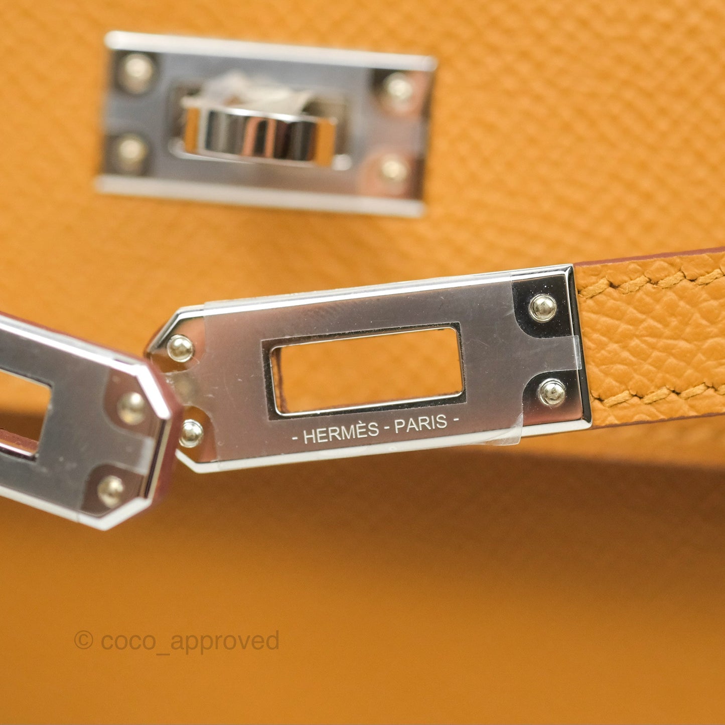 Hermès Sellier Kelly 25 Sesame 2S Epsom Palladium Hardware