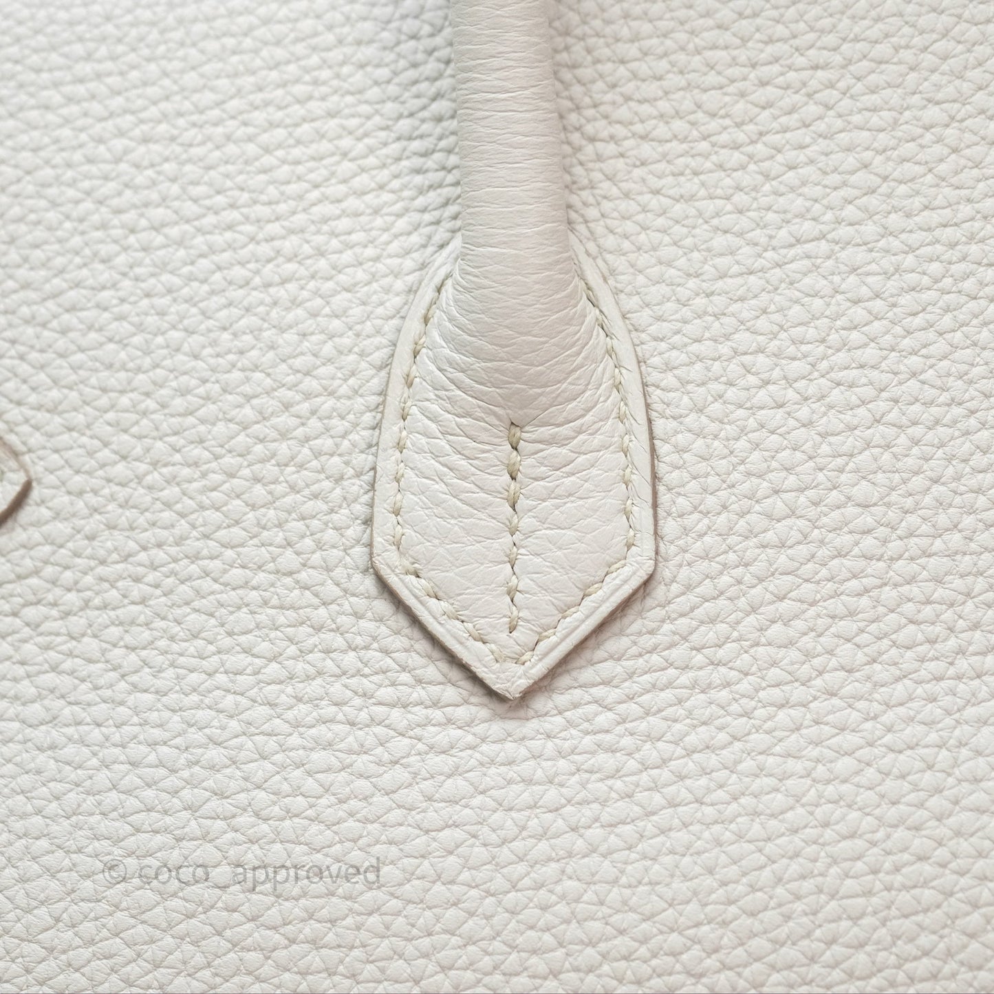 Hermès Retourne Birkin 35 Beton Togo Gold Hardware