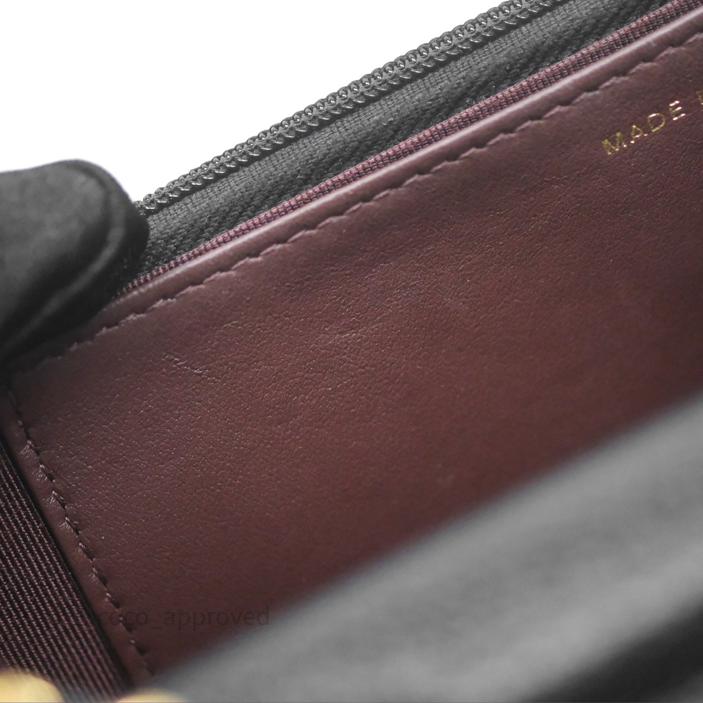 Chanel Classic Wallet On Chain WOC Quilted Black Caviar Gold Hardware