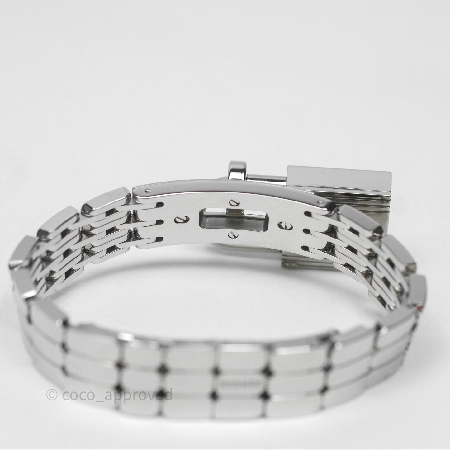 Hermès Kelly Watch Mini Model 16mm Diamond Steel