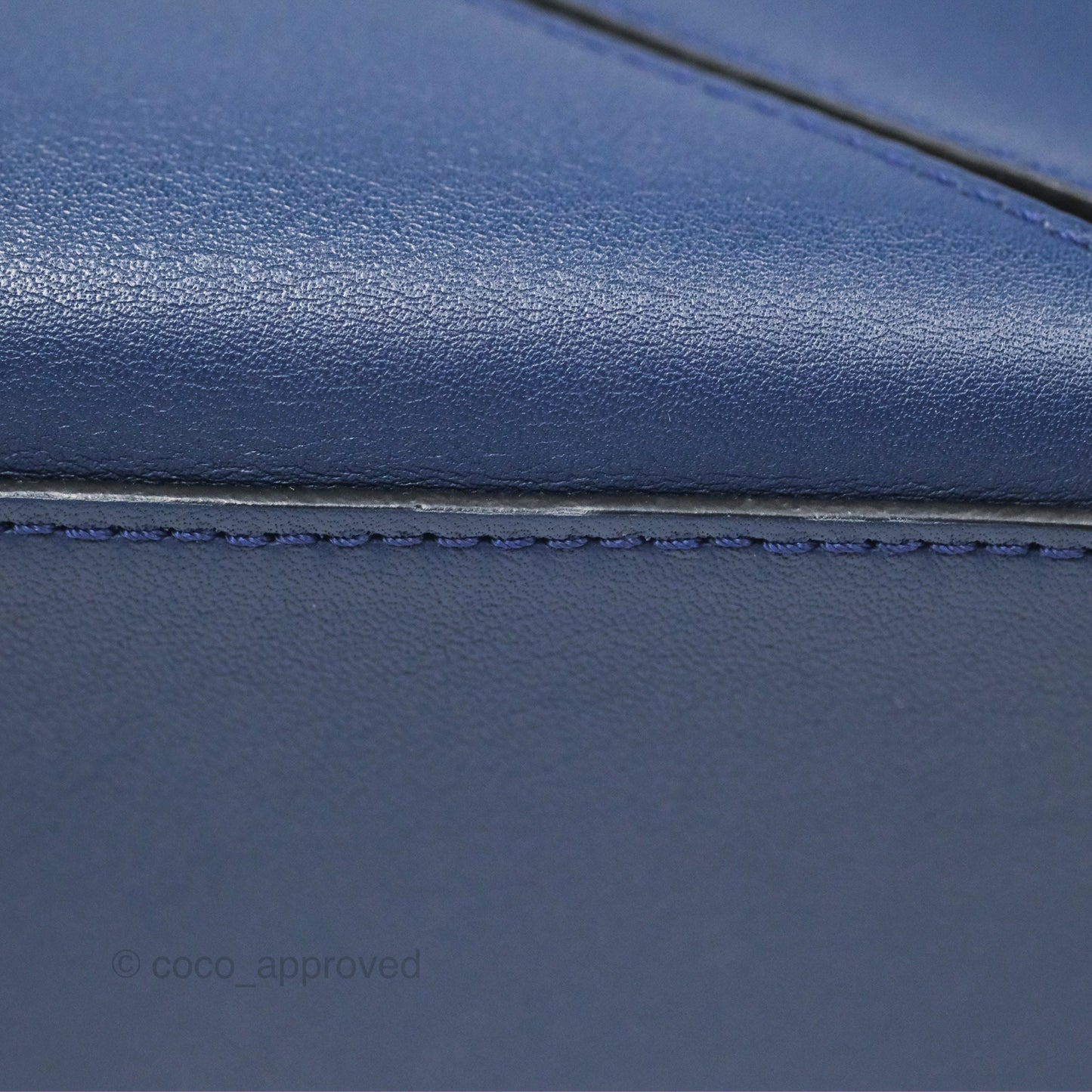 Loewe Small Puzzle Bag Navy Calfskin