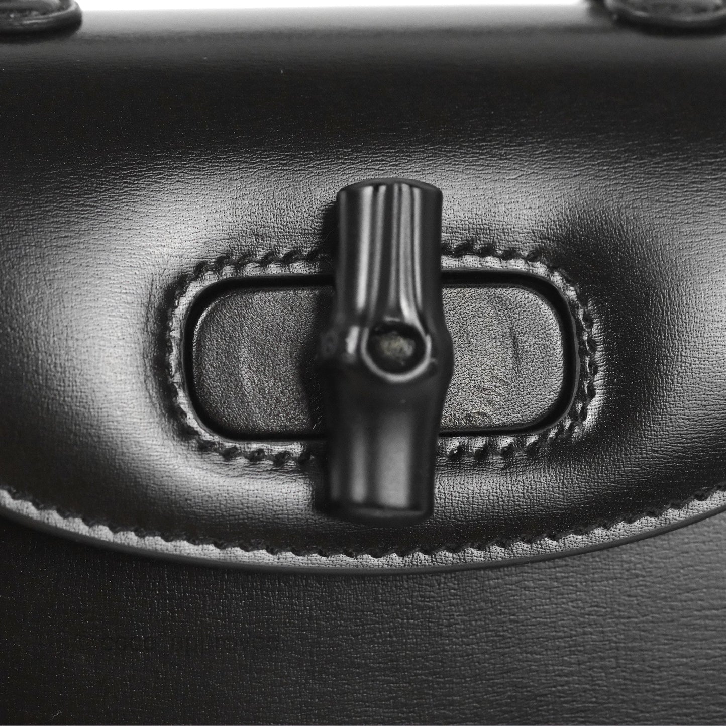 Gucci Bamboo 1947 Mini Top Handle Bag Black
