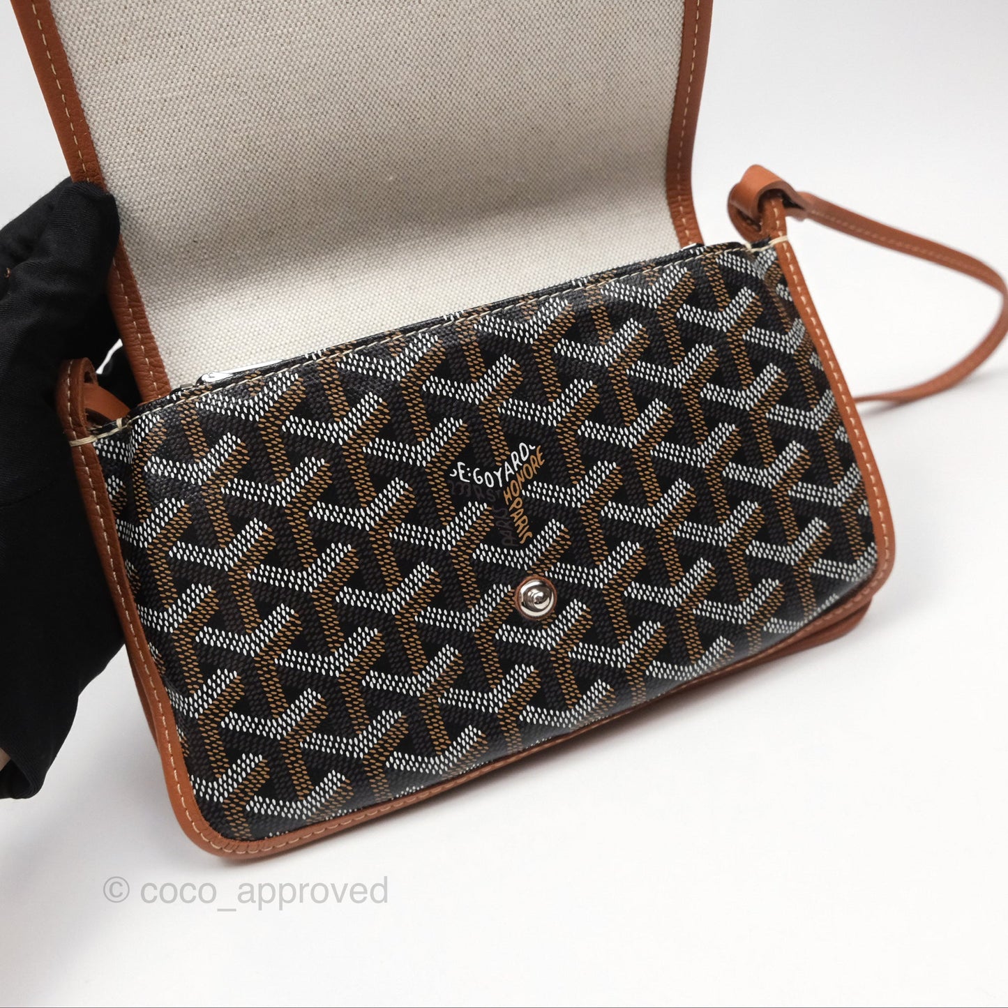 Goyard Plumet Pocket Wallet Tan