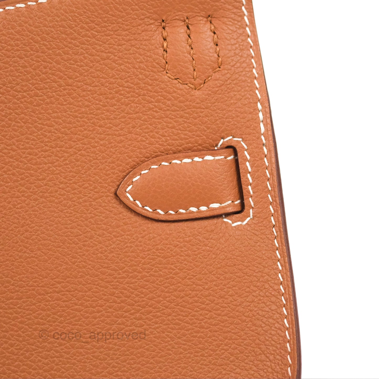 Hermès Mini Jypsiere Gold Evercolor Palladium Hardware