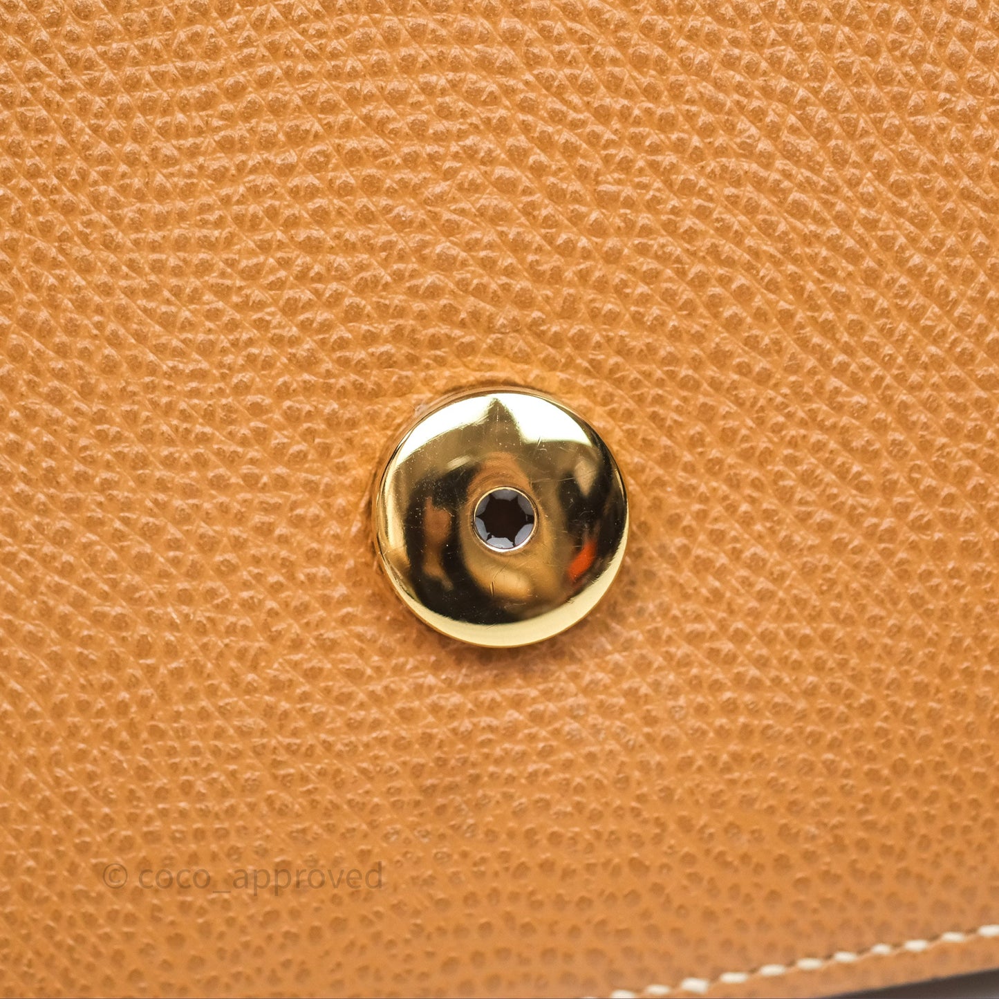 Hermès Vintage Lydie Gold Bag Gold Hardware