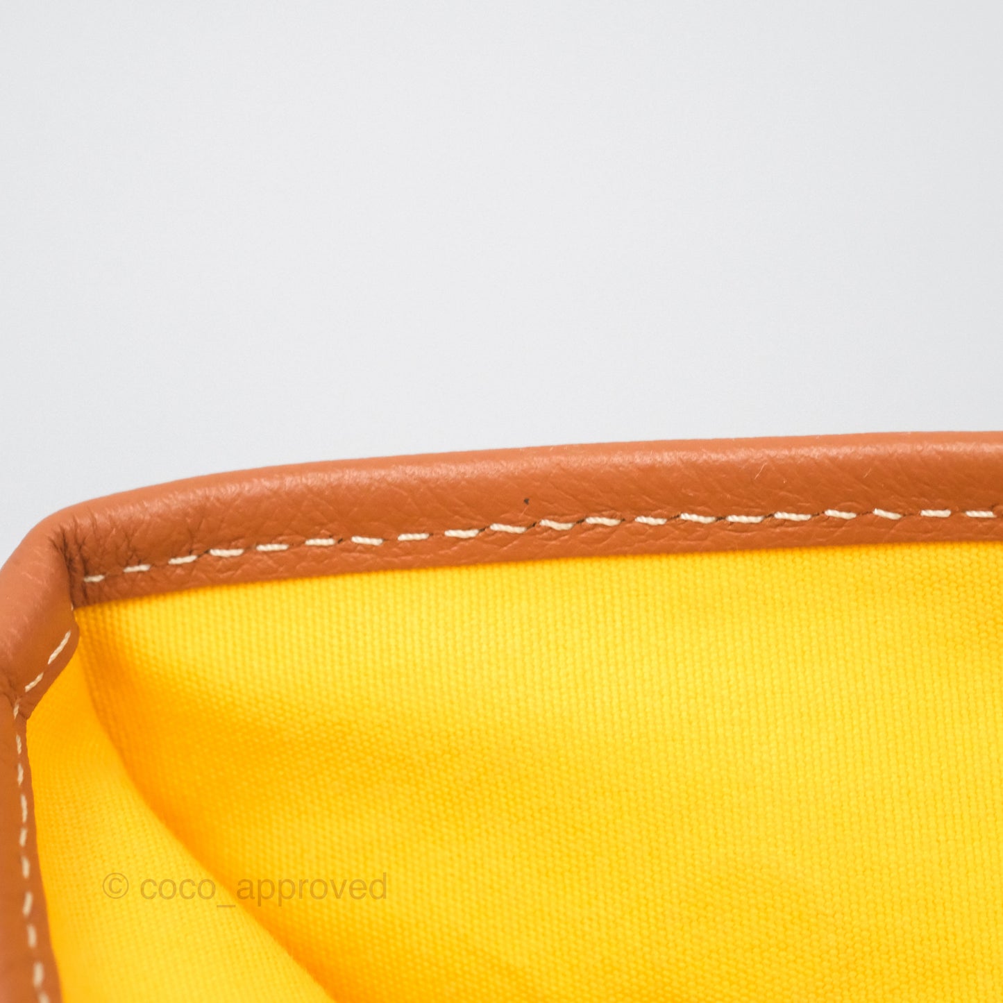Goyard Saint Léger Backpack Black/ Tan
