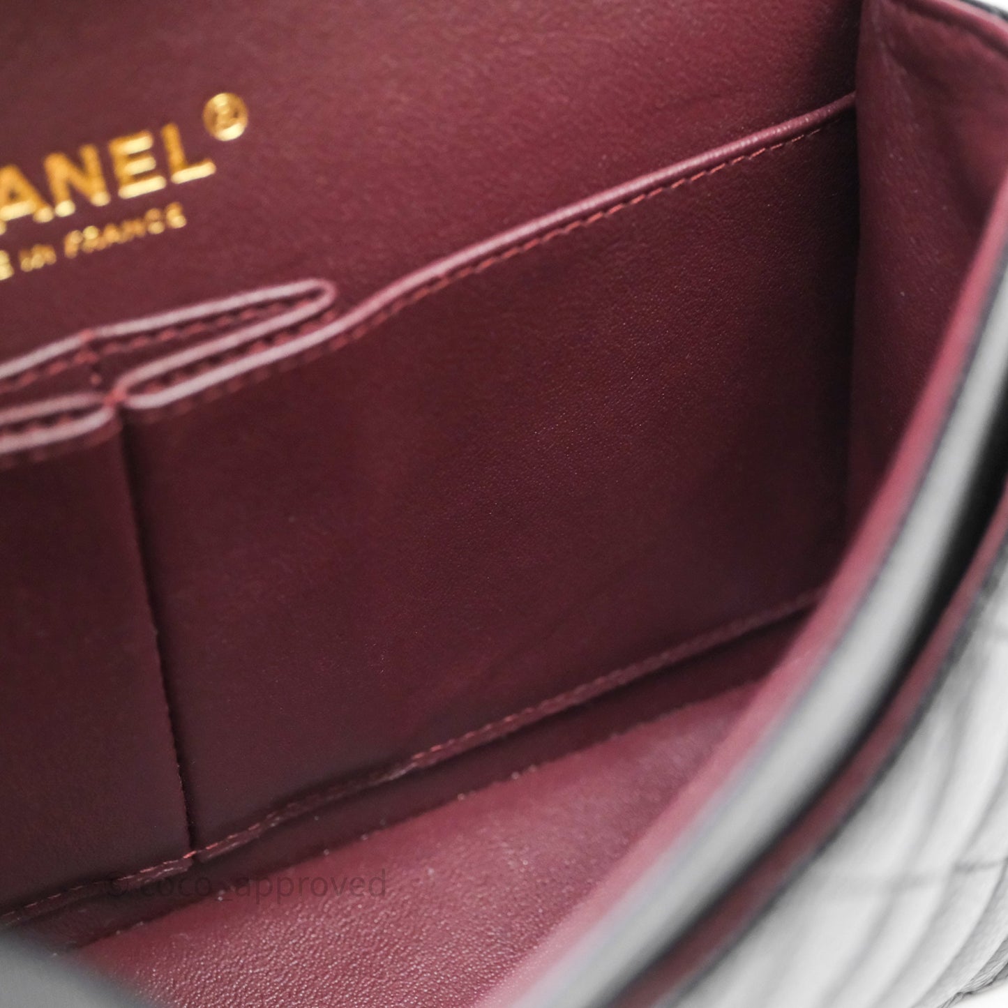 Chanel Small Classic Quilted Flap Black Caviar Gold Hardware