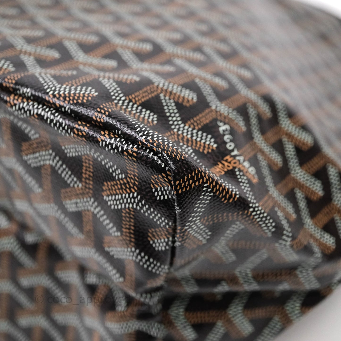 Goyard St Louis Tote PM Black