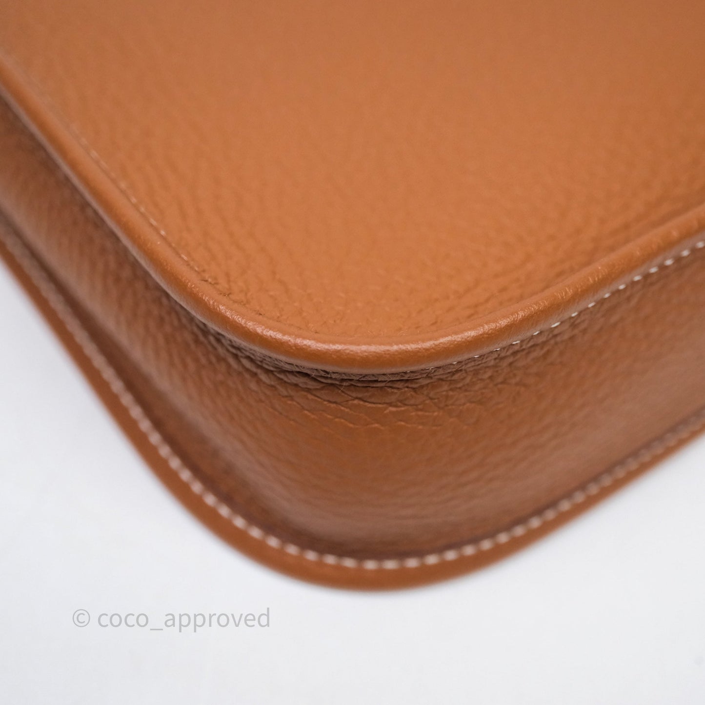 Hermès Mini Evelyne 16 Gold 37 Clemence Palladium Hardware