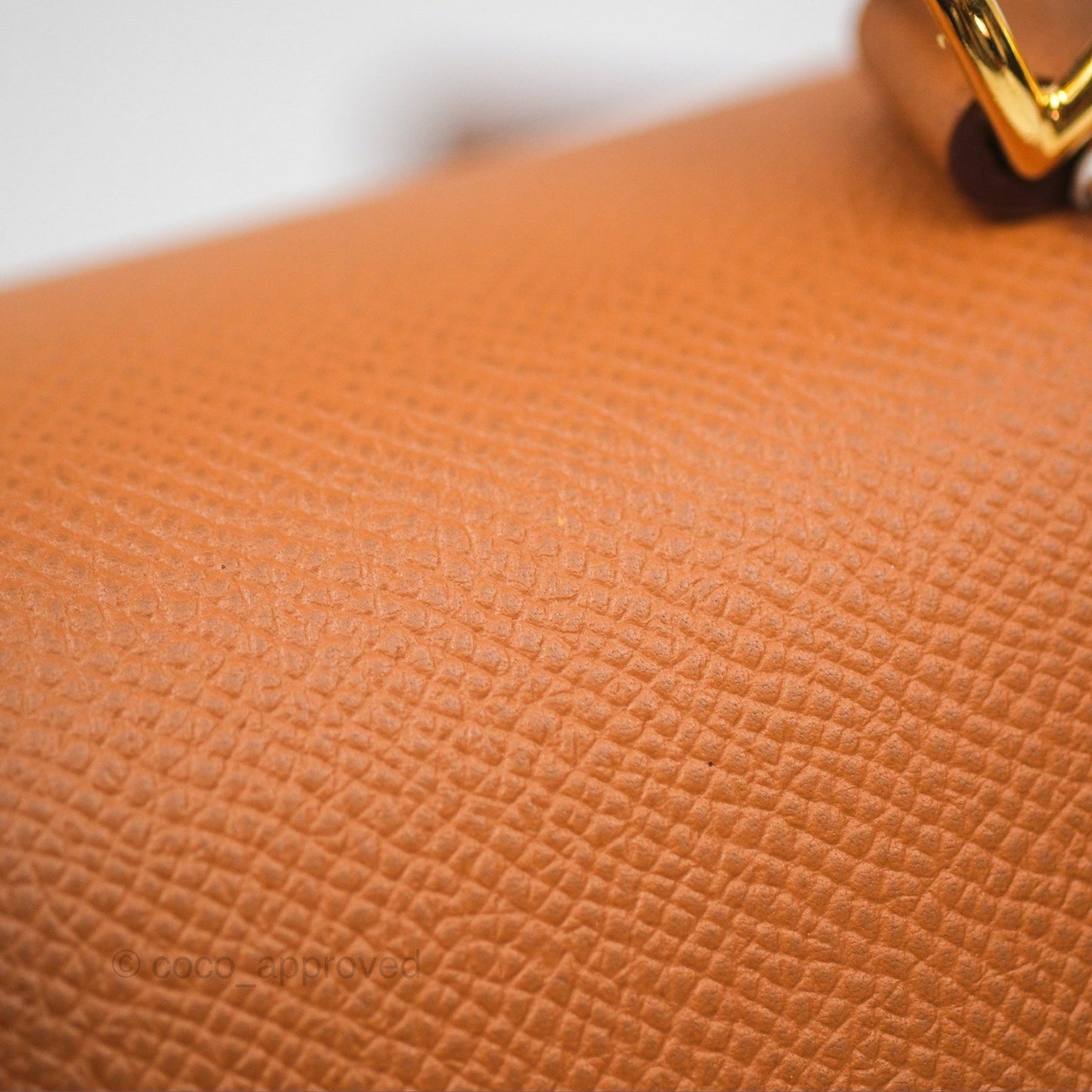 Hermès Kelly Sellier 28 Gold 37 Epsom Gold Hardware