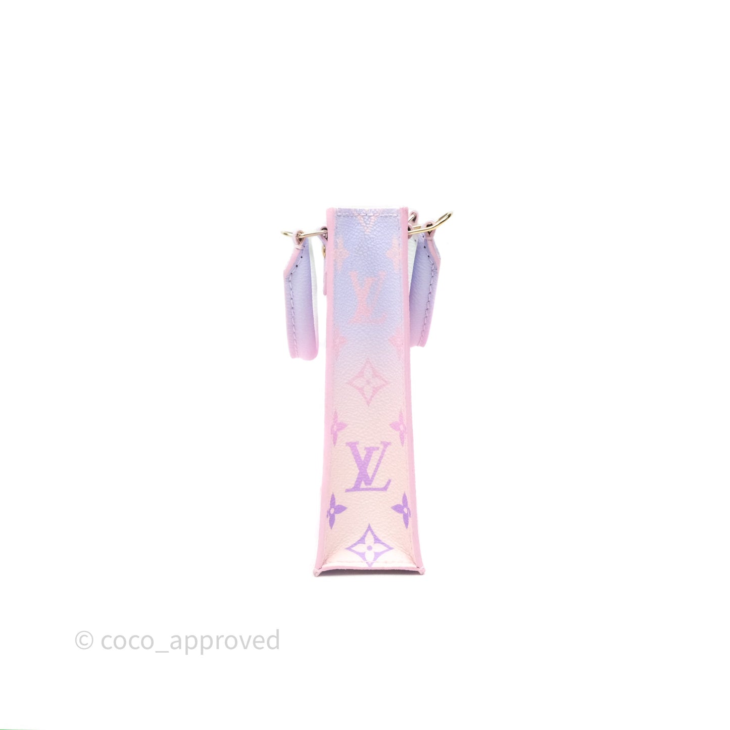 Louis Vuitton Petit Sac Plat Bag Sunrise Pastel