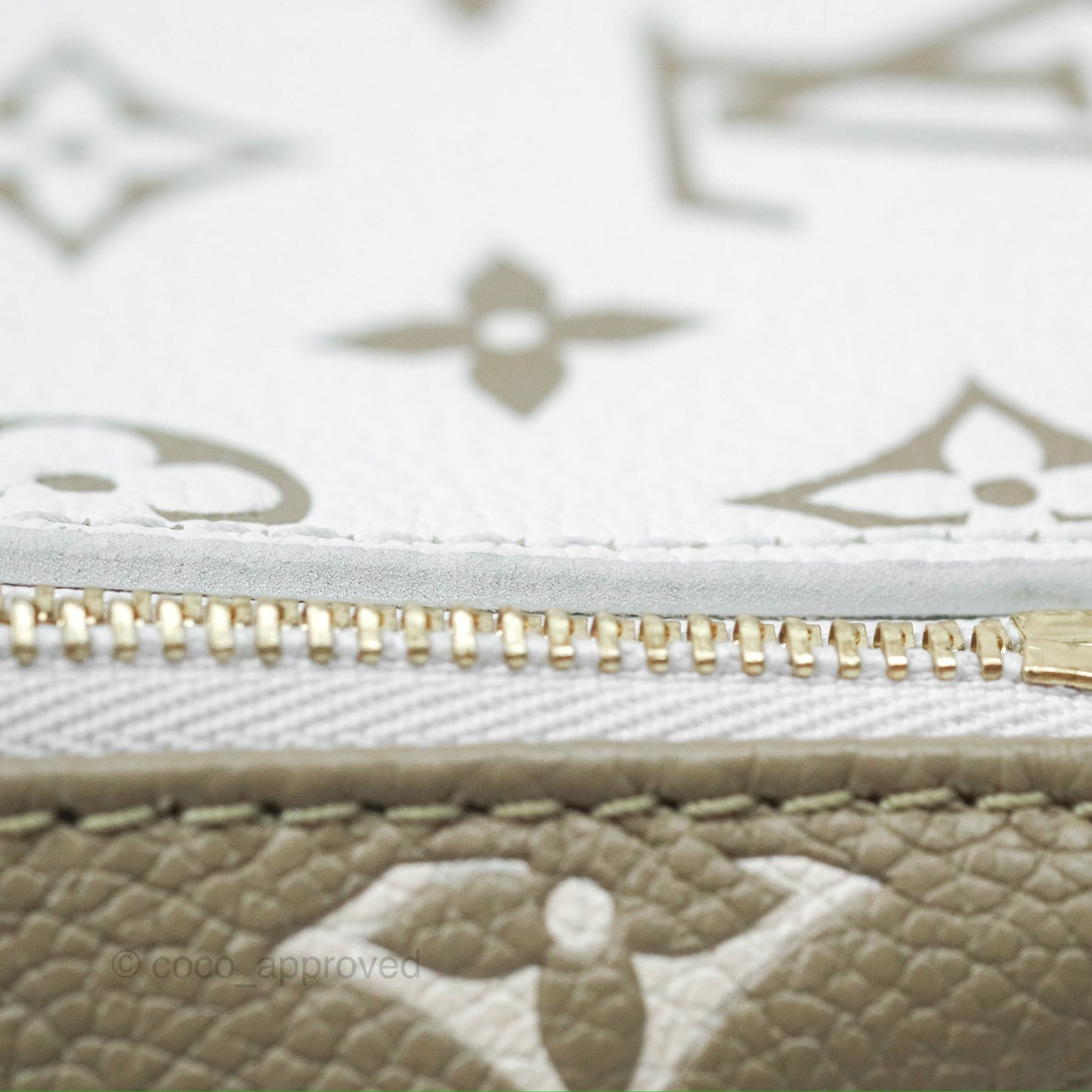 Louis Vuitton Monogram Spring in the City Tiny Backpack Khaki Green/ Beige/ Cream