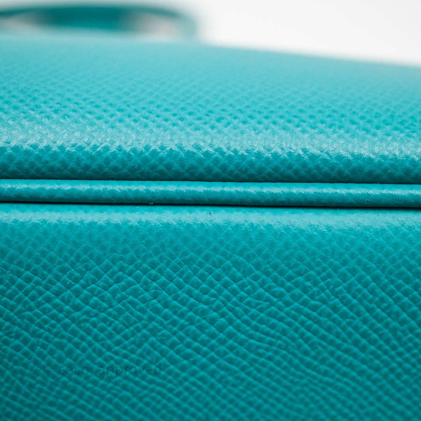 Hermès Birkin 30 Retourne Vert Verone U1 Epsom Palladium Hardware