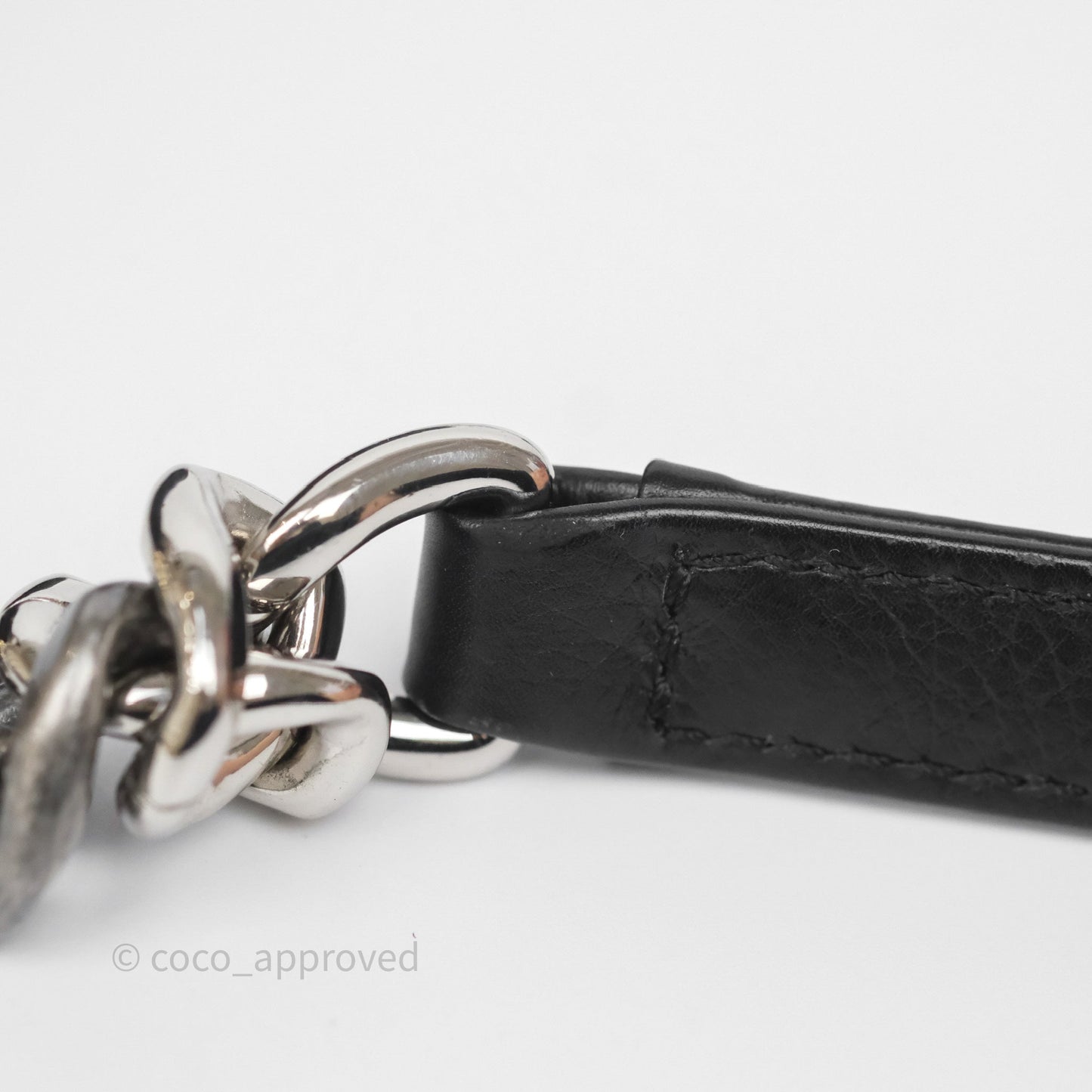 Chanel Small Precious Union Flap Black Calfskin Gold & Silver Hardware