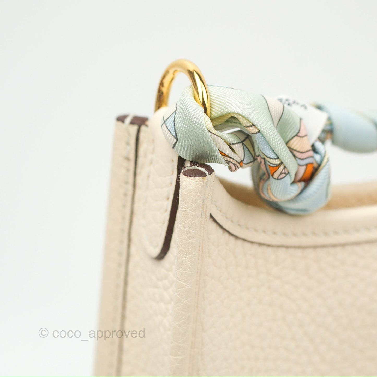 Hermès Mini Evelyne 16 Nata Clemence Black/Vert Bosphore Sangle Flipperball Gold Hardware