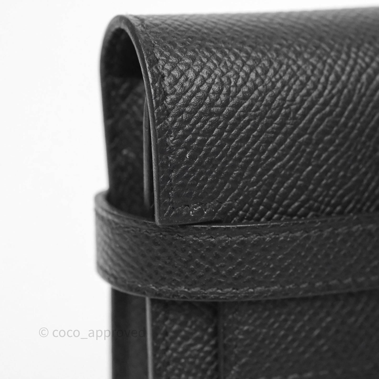 Hermès Kelly Wallet Black Noir 89 Epsom Gold Hardware