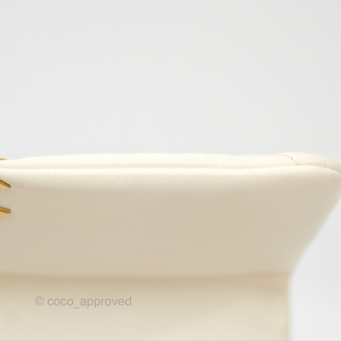 Chanel 19 Small Ivory Cream Mixed Hardware