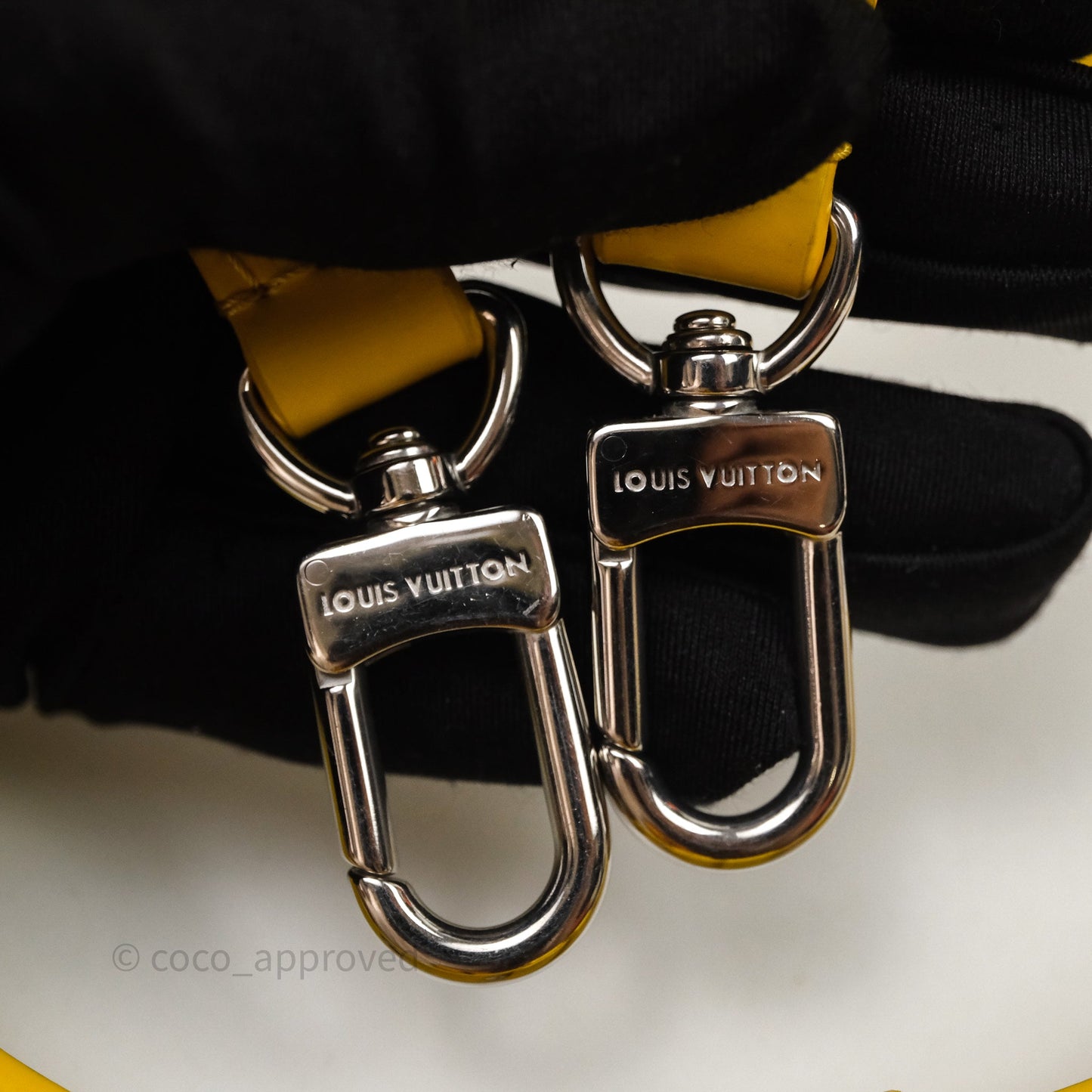 Louis Vuitton x Yayoi Kusama Epi Marellini Bag Infinity Dots Yellow Silver Hardware