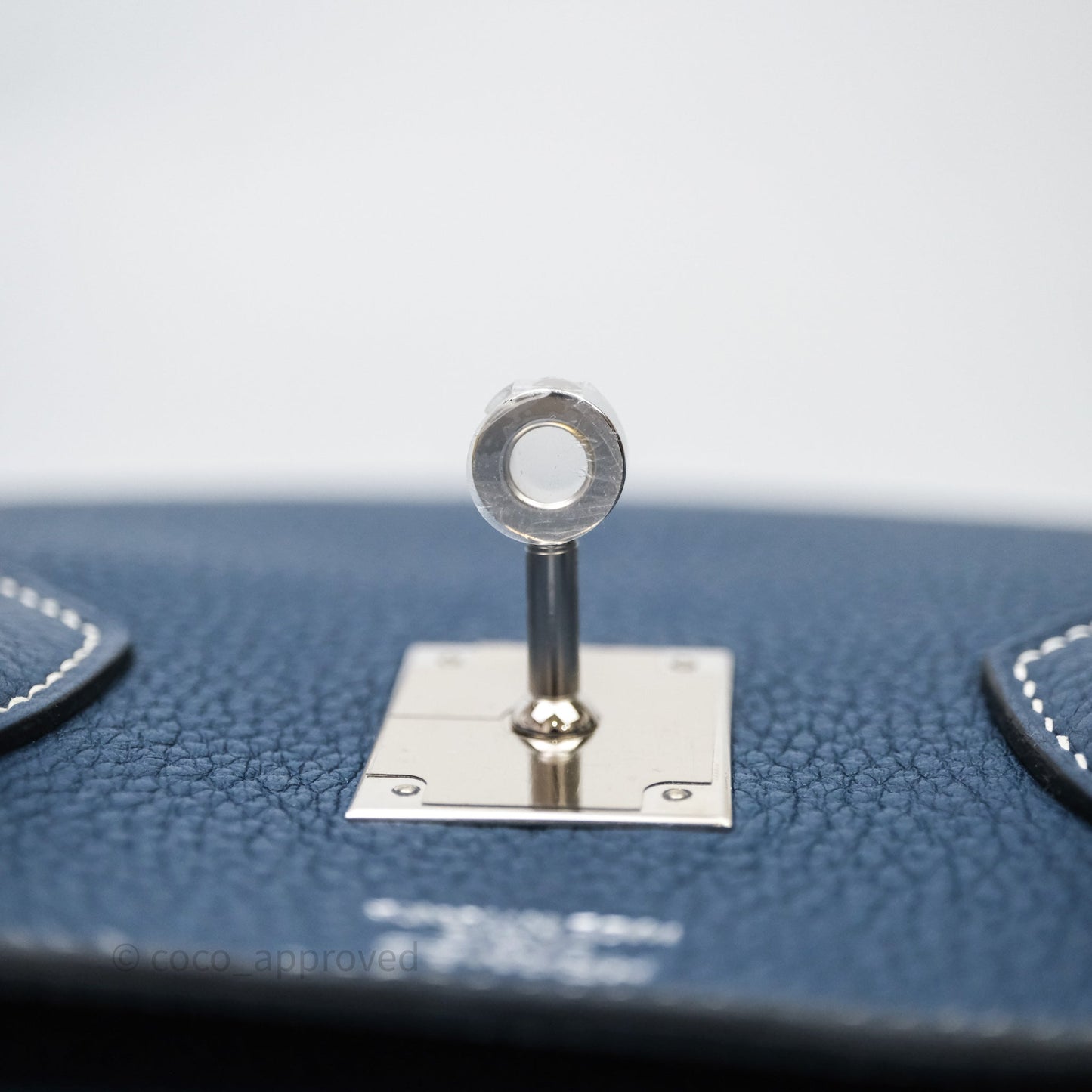 Hermès Birkin 35 Bleu de Prusse 7P Togo Palladium Hardware