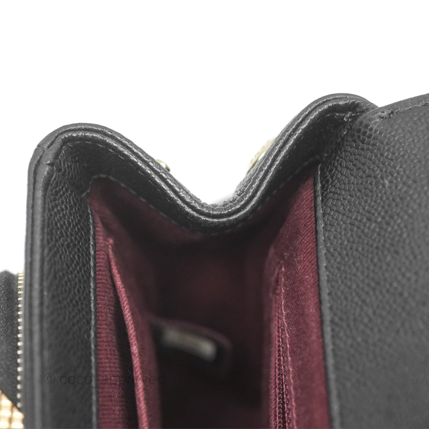 Chanel Quilted Small Business Affinity Flap Black Caviar Gold Hardware