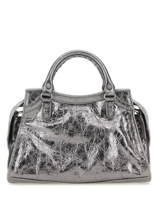 Luxury Balenciaga Neo Cagole XS Shoulder Bag Silver