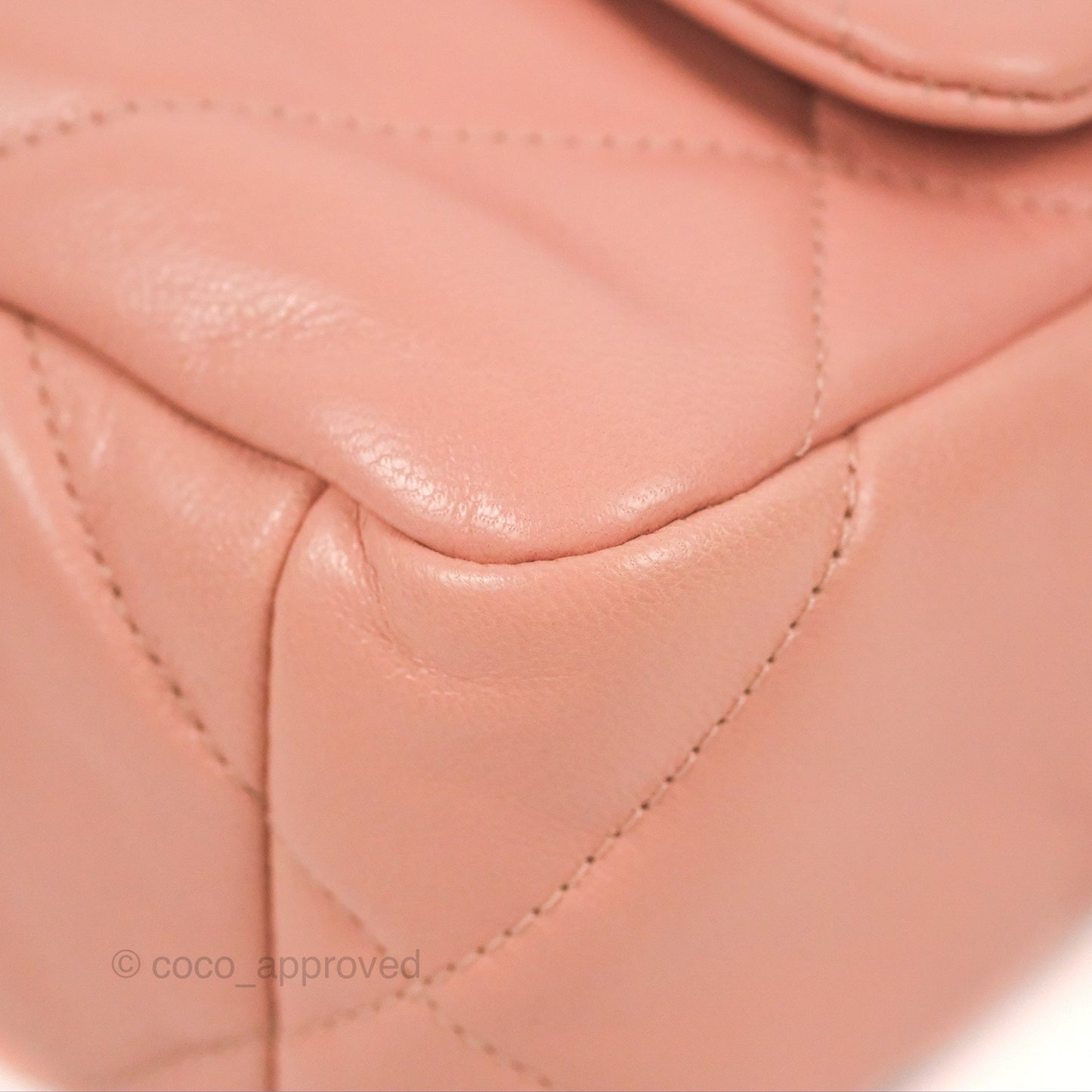 Chanel 19 Small Blush Pink Goatskin Mixed Hardware