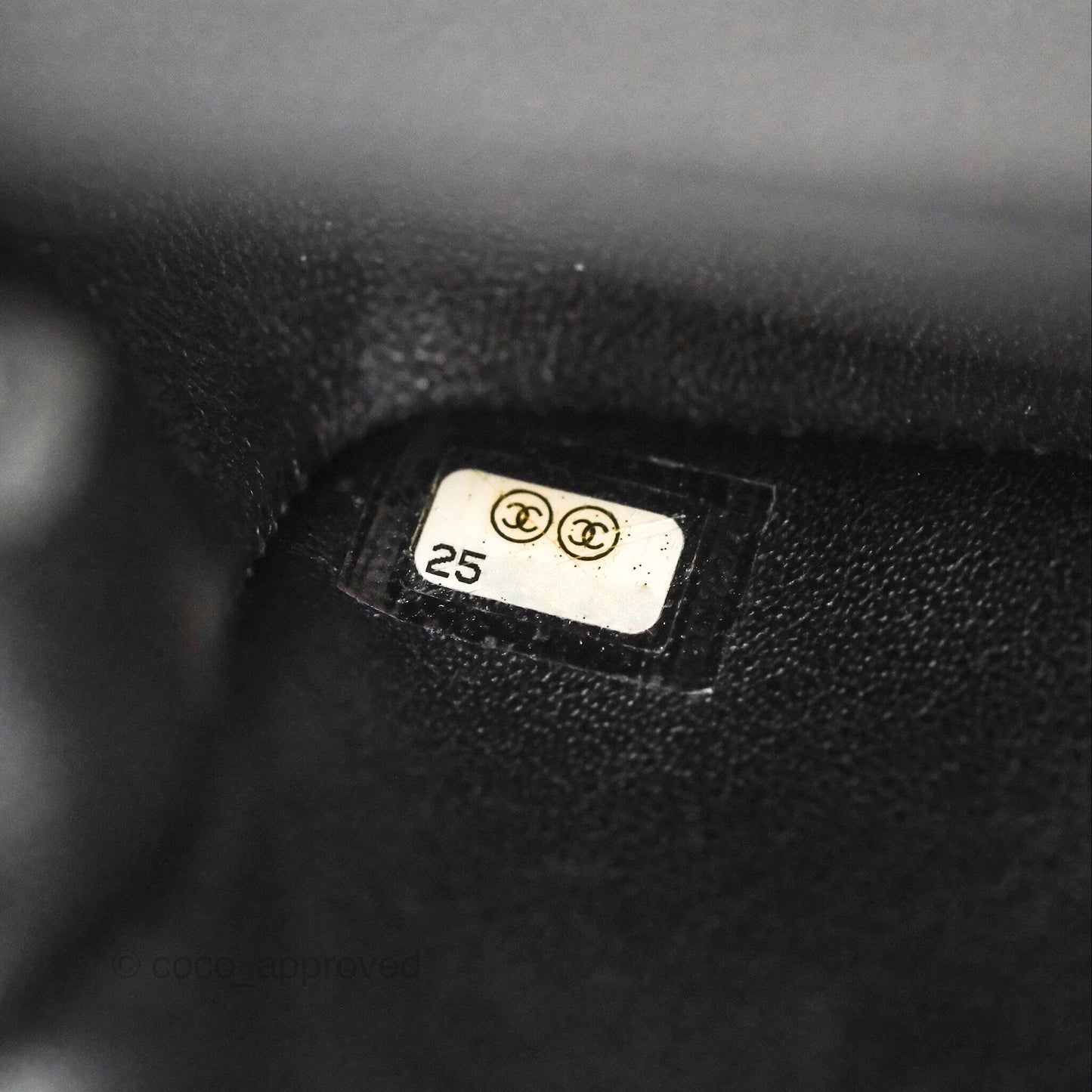 Chanel Quilted Mini Rectangular Flap Black Caviar Silver Hardware
