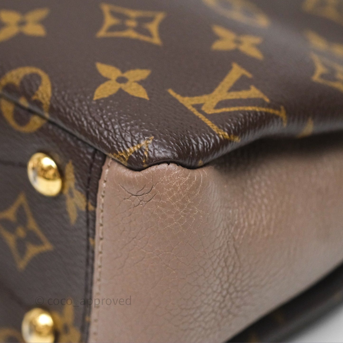 Louis Vuitton Pallas BB Monogram Full Taupe Glace