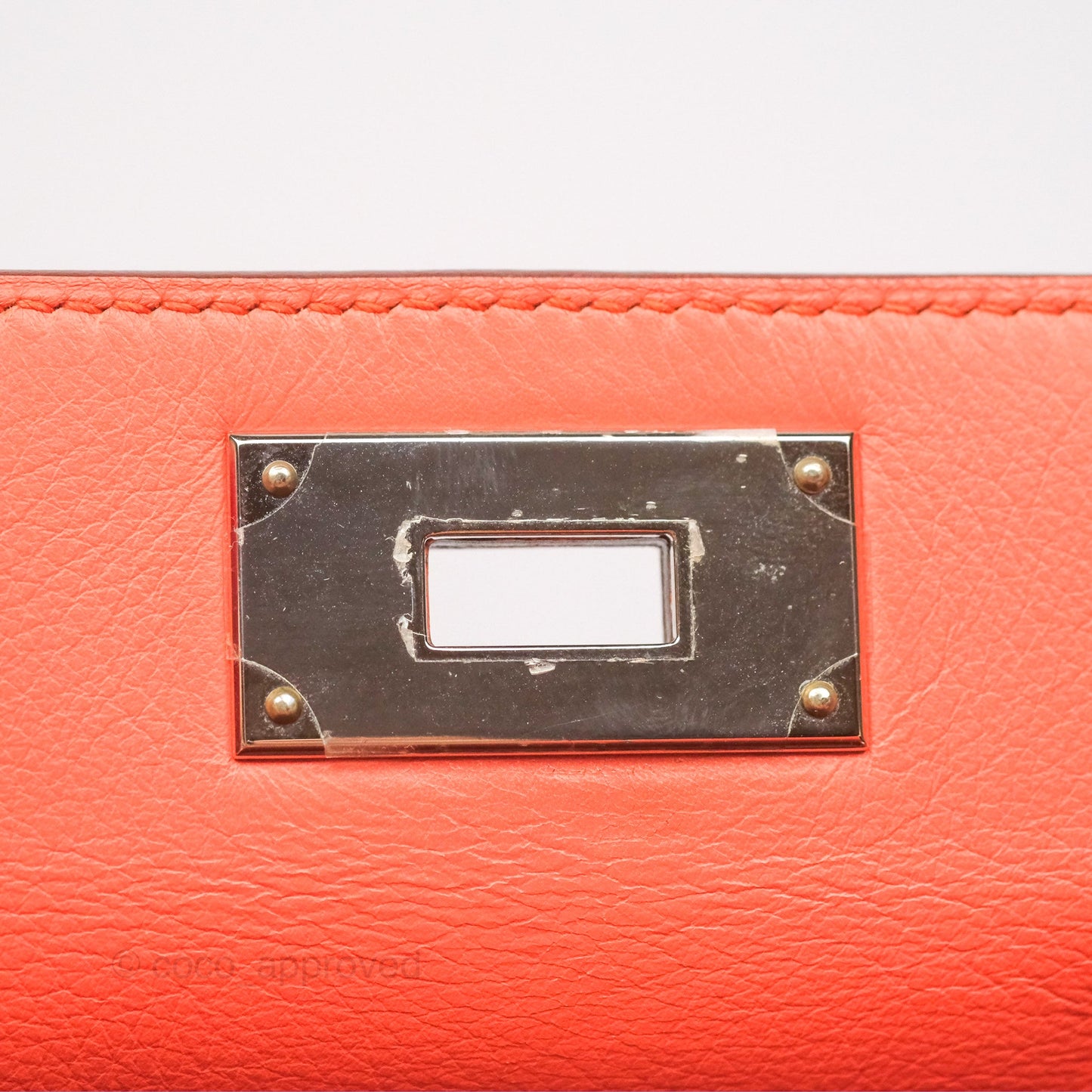 Hermès ToolBox 20 Mangue Evercolor Palladium Hardware