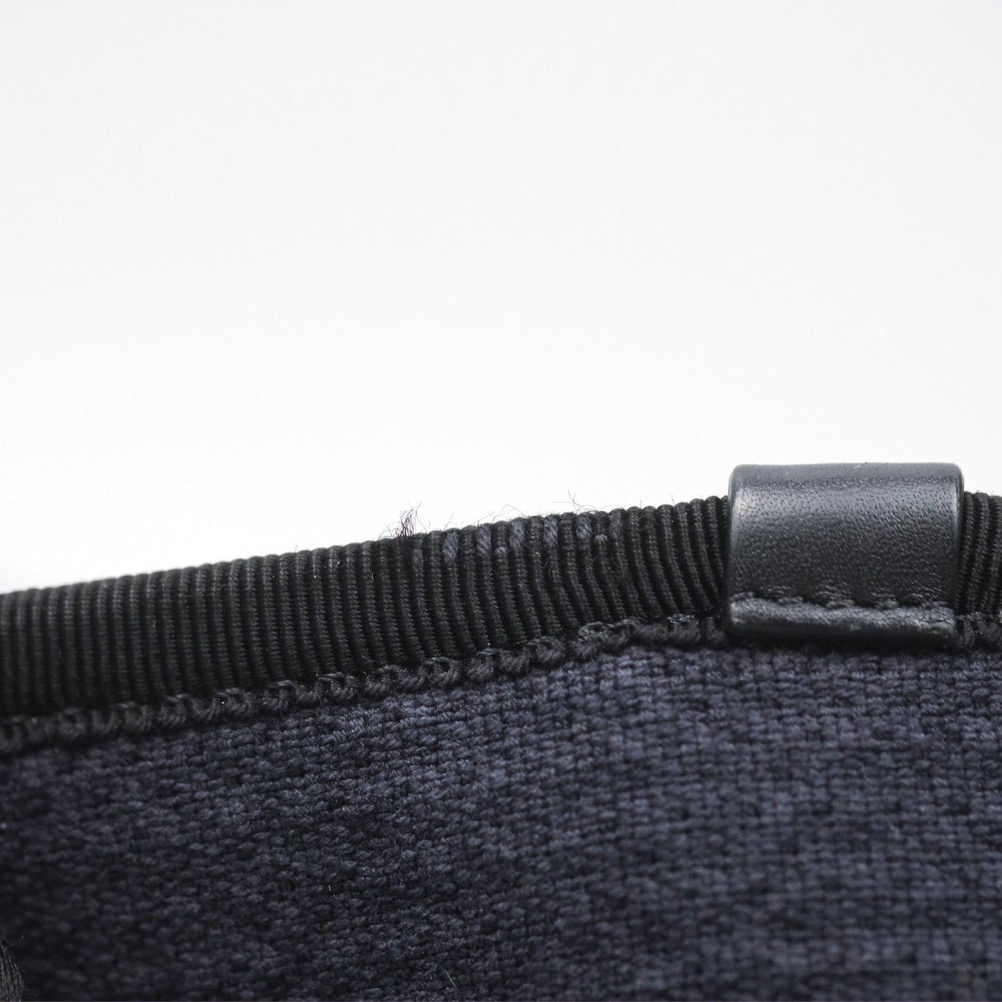 Chanel Medium Deauville Navy Canvas Silver Hardware
