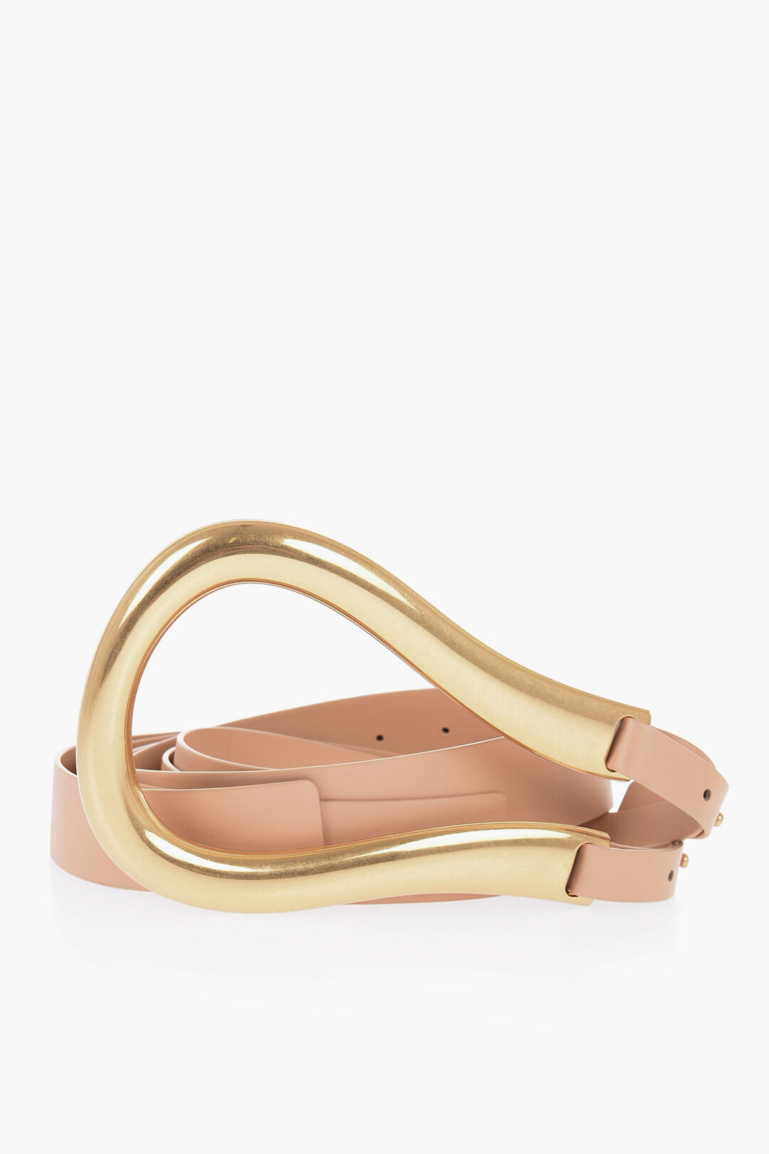Luxury Bottega Veneta Leather Belt With Statement Belt