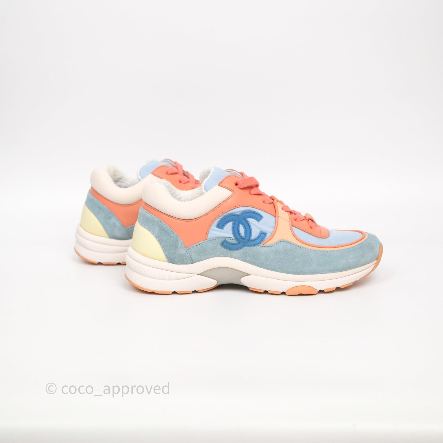 Chanel CC Sneakers Multicolor Size 38