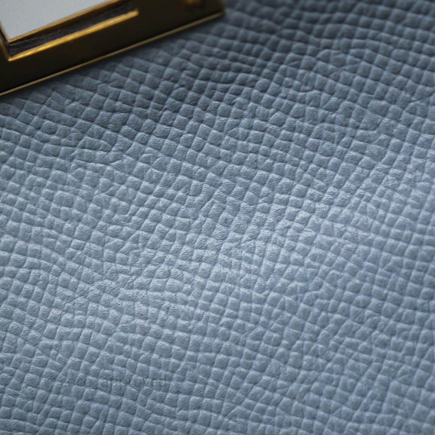 Hermès Kelly II 28 Sellier Bleu Lin J7 Epsom Gold Hardware