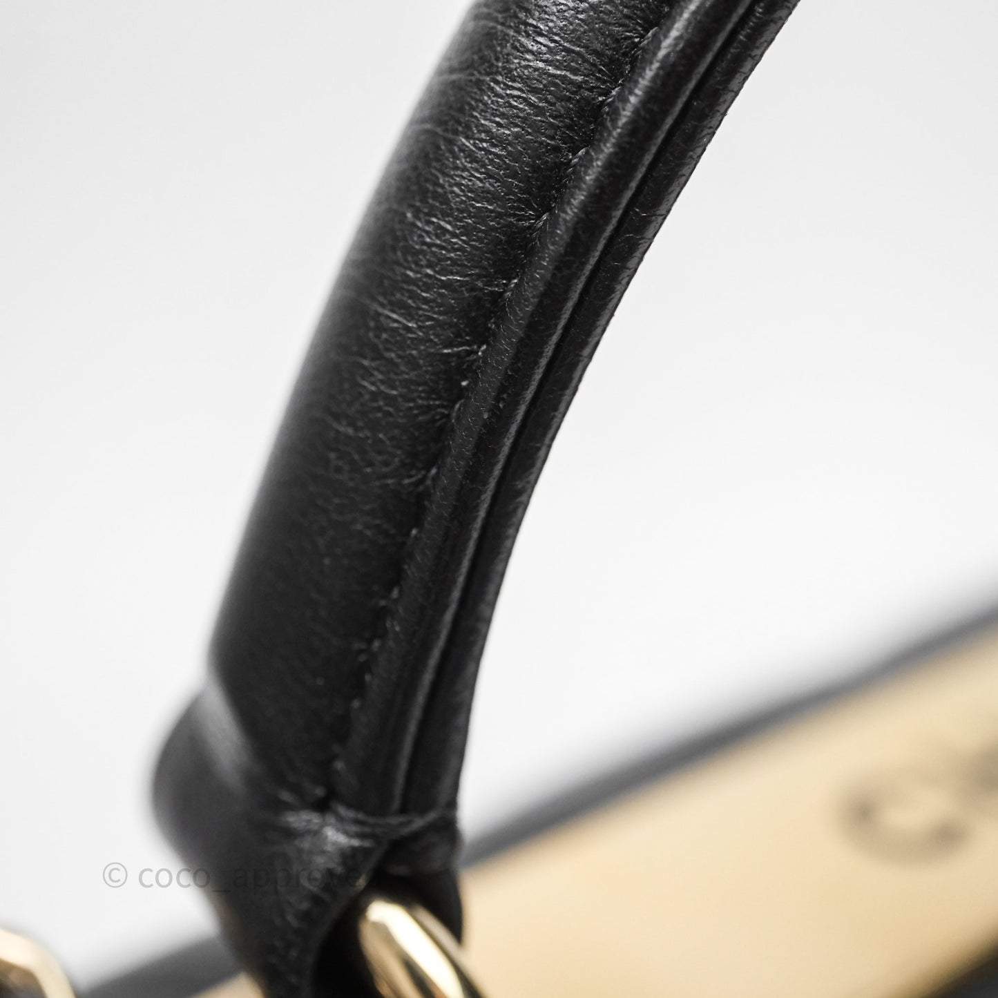 Chanel Small Trendy CC Black Lambskin Gold Hardware