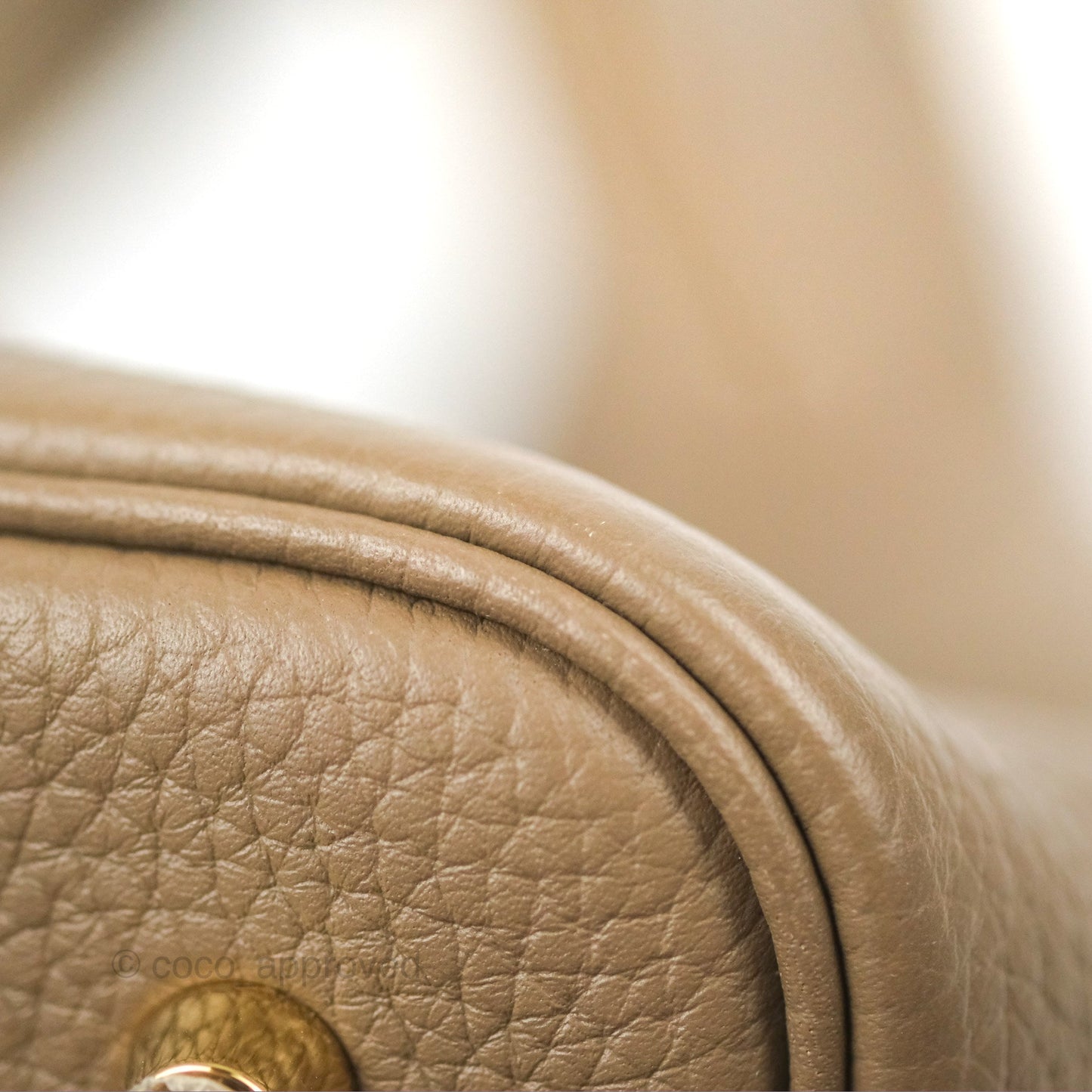 Hermès Picotin 22 Etoupe Clemence Gold Hardware
