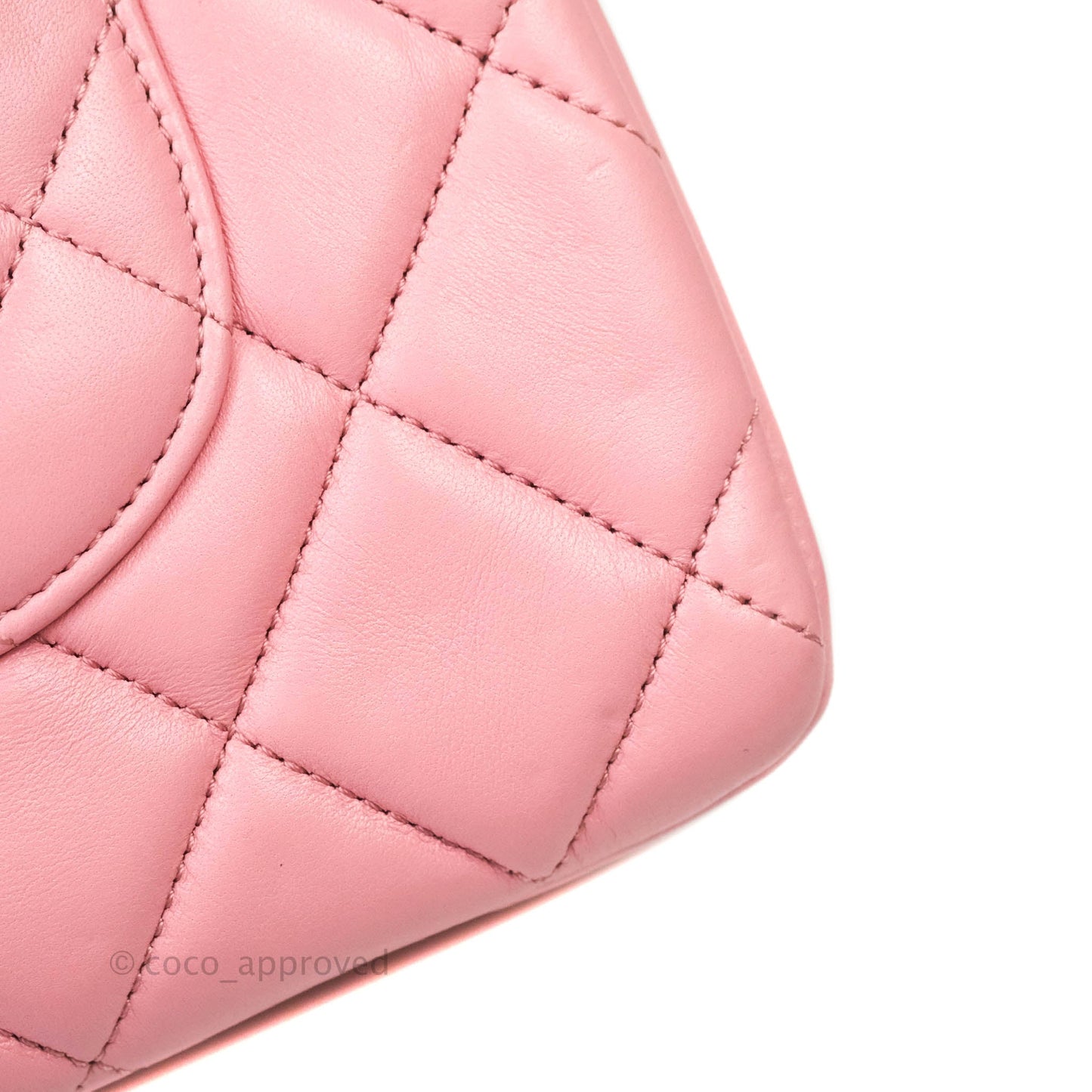 Chanel Quilted Trendy CC Small Pink Lambskin Gold Hardware