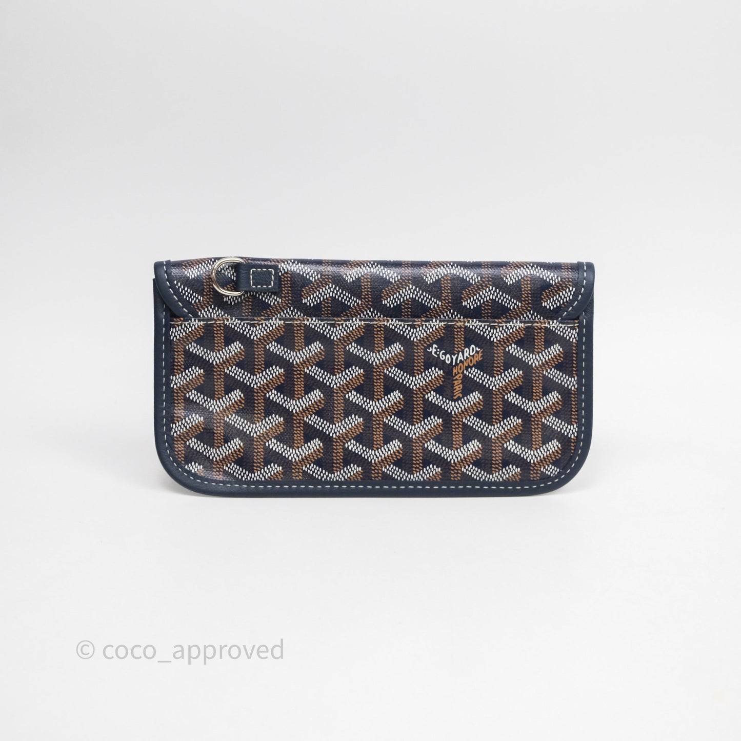 Goyard Bohème Hobo Bag Navy Goyardine Canvas
