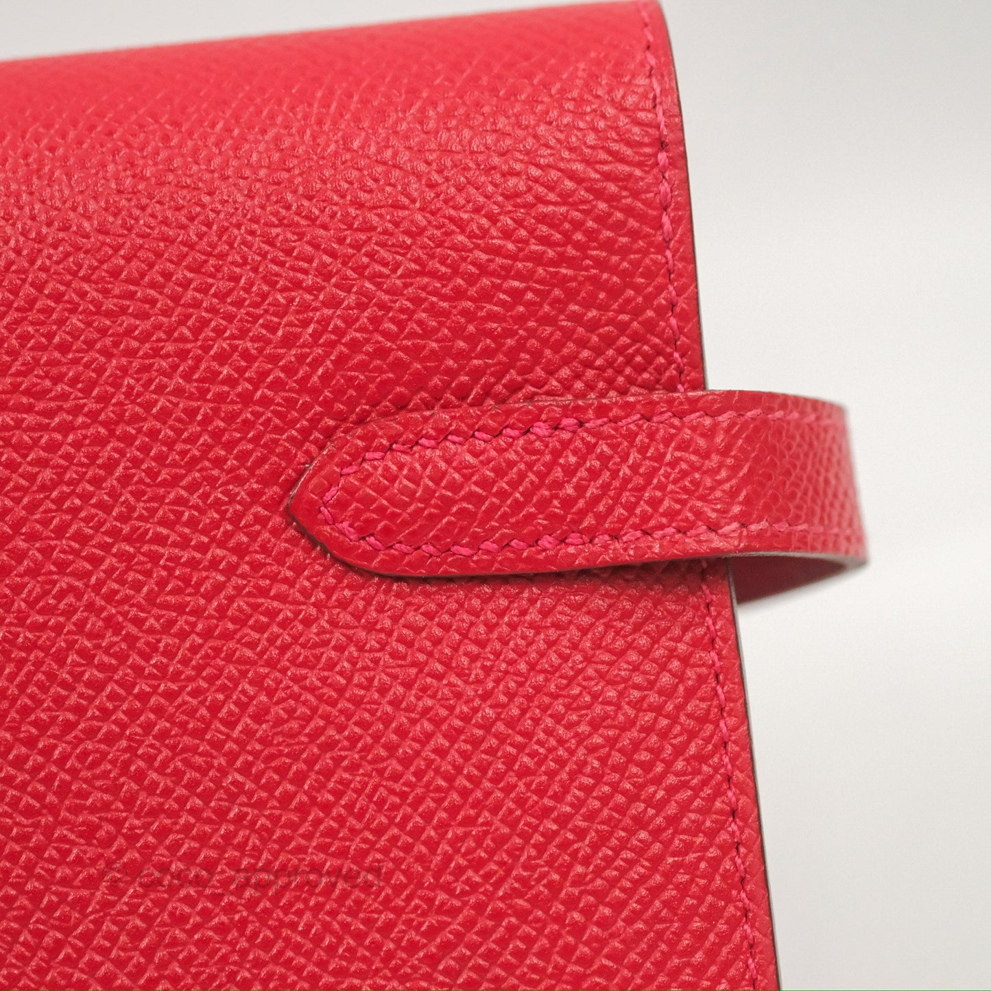 Hermès Kelly Wallet Rouge Casaque Epsom Gold Hardware