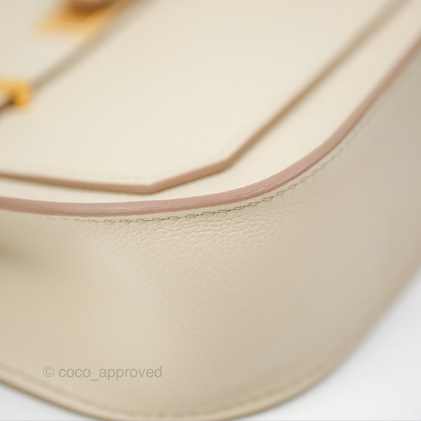 Hermès Mini Jypsiere Beton Evercolor Gold Hardware